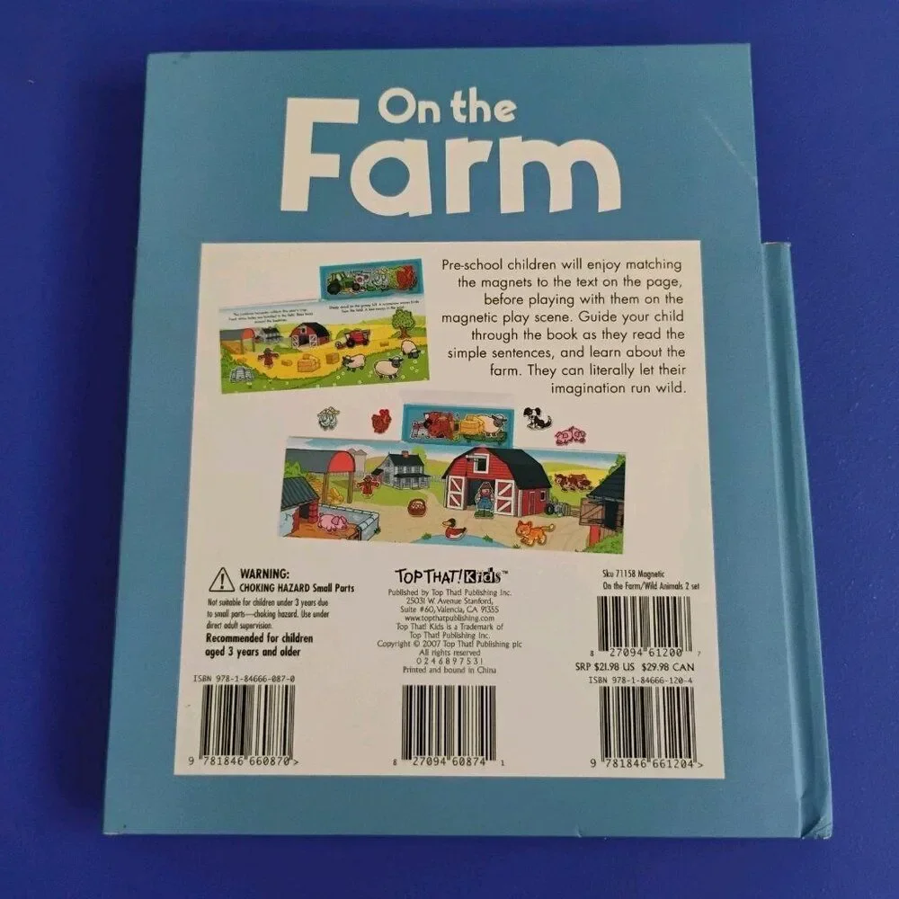 On the Farm by Erin Ranson Magnetic Story and Play Scene